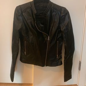 Leather jacket